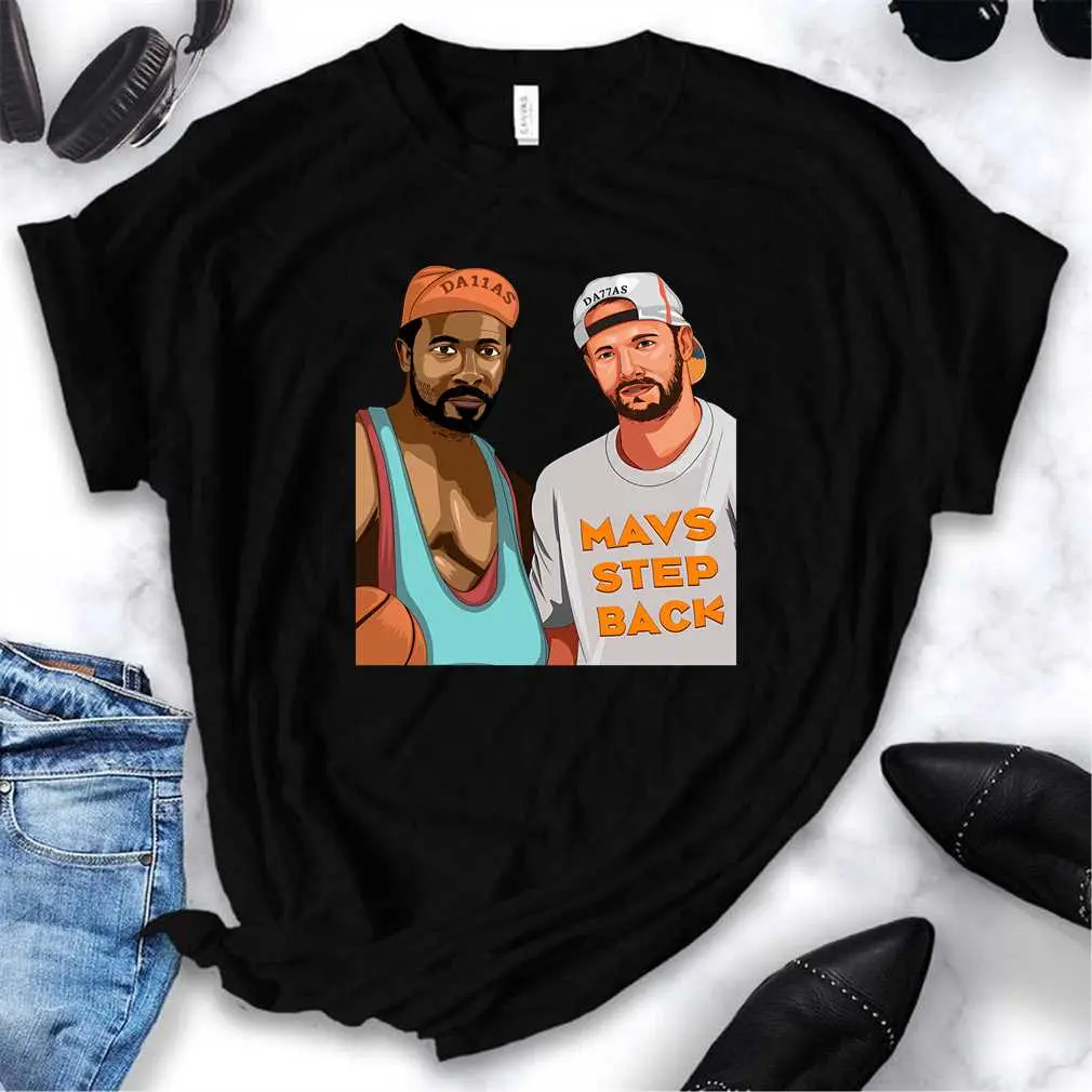 Mavs Step Back - Luka And Kyrie T-Shirt