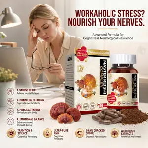 Brain Booster | Memory, Focus & Clarity Reishi Mushroom, Neuro Energy Cognitive Support 60 Capsules nighttime DealsForYouDays gifts for my husband Fathersdaygift # boost with goli first day multivitamin exclusive deal normal level