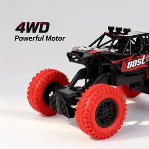 RC Adventure Buggy Fast & Furious Off-Road Racing Toy 4WD Rock Crawler with Powerful Grip,Durable Remote Control Car for Outdoor Adventures