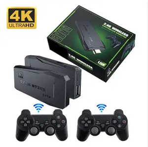 M8 Retro Classic Game Console 4K HDMI Output System, Built in 20000+ Classic Handheld Video Games 2.4G Wireless Controllers, 9 Emulator Consoles stick play tv