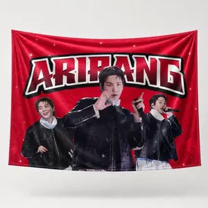 Arirang World Tour Wall Flag Tapestry, Kpop Tour Wall Banner Merch & Gift 2026