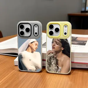 Singer Rosalia Motomami Phone Case Anti-Yellowing Clear Jelly iPhone Case 17-12 Slim Soft TPU Shockproof Scratch-Resistant Cover Trendy Colors Ultra Lightweight for Daily/Travel/Work Use Accessories