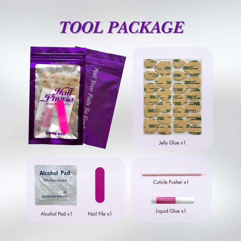 Moonlight Fairy Press On Nails | Pastel Floral & Crescent Moon 3D Nail Set | Magical Aura Nails