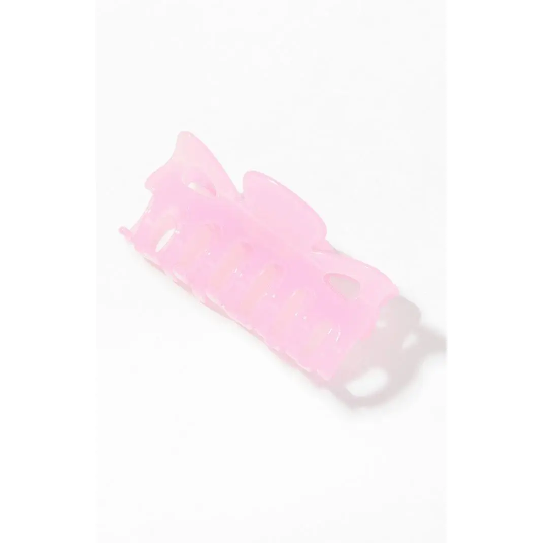 Pacsun Women's Pink Maddy Hair Claw Clip