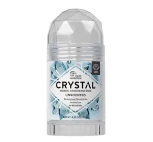 CRYSTAL Deodorant Stick (30003), Unscented, 4.25 Ounce