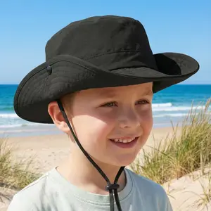 Summer Children's & Men's Breathable Fisherman Hat Lightweight Outdoor Hiking & Camping Sun Protection Unisex Sun Hat