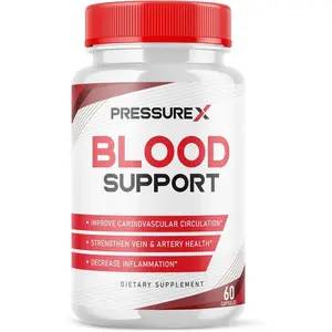 Pressure X Blood Support Supplement Pills - PressureX Blood Sugar Support 1 Pack