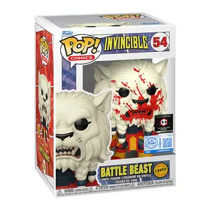 Funko Pop! Invincible - Battle Beast (Bloody) (Chalice Collectibles) (Chase) #54 Exclusive Collectible Pop Vinyl Figure