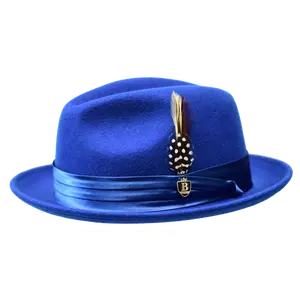 Bruno Capelo Giovani Fedora UN-137 Sapphire Blue