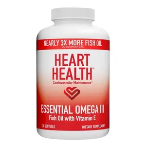 Heart health Omega III Fish Oil with Vitamin E
