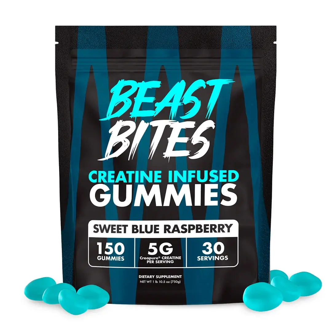 Creatine Gummies - 5g Creatine Monohydrate Per Serving - Made in The USA (150 Gummies)