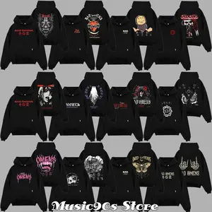 [Collection] Bad Omens Band Hoodie, Bad Omens Hoodie , Rock Band Shirt, Retro Music Tee, Rock Music Lover Shirt, Vintage Band Shirts Casual Fabric Fit Top , Top Men's and Women's Clothing