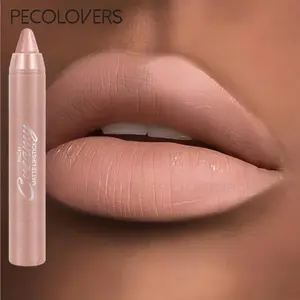 Reddish Brown Matte Lip Liner Pencil - Waterproof Sweat-Proof Longwear Formula, High Pigment Intense Color Payoff,Smooth Application for Defined Lips, Perfect for Daily Makeup & Ladies' Gift - Long-Lasting Lip Cosmetic Lipliner