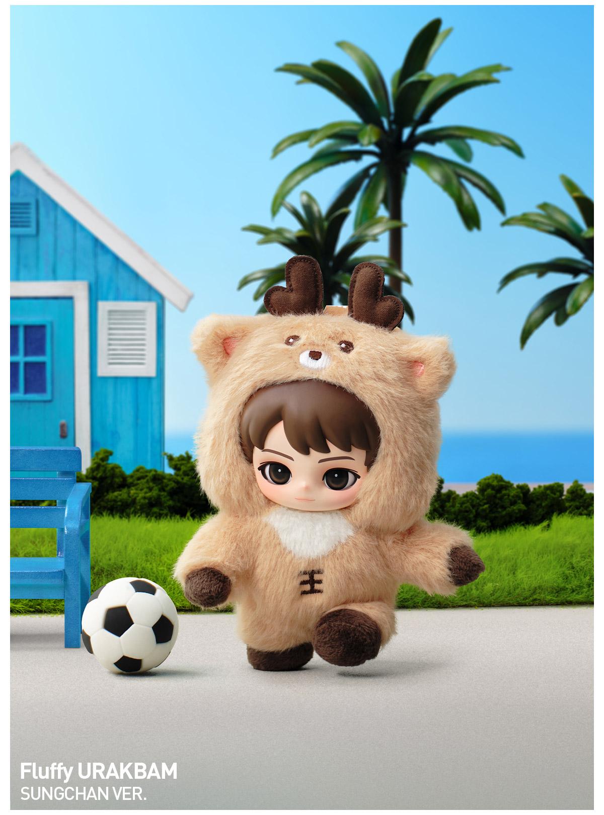 [POP NOW] POP MART RIIZE Fluffy Club Series Vinyl Plush Doll Pendant Blind Box Keychain