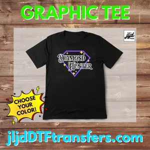 Diamond Hunter | Bomb Party Fizz | Ryze Party | unisex graphic tee t-shirt SoftStyle Ring Spun Cotton BP jewelry rep custom apparel