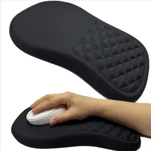 Ergonomic Mouse Pad with Wrist Rest - Non-Slip Rubber PU Base, Durable Edge, for Gaming & Office | Halloween Gift, Gaming Mouse Pads, Universal Mouse Pad
