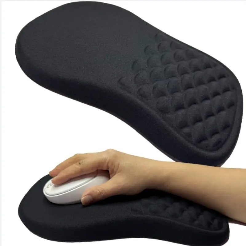 Ergonomic Mouse Pad with Wrist Rest - Non-Slip Rubber PU Base, Durable Edge, for Gaming & Office | Halloween Gift, Gaming Mouse Pads, Universal Mouse Pad, Non Slip Mousepad