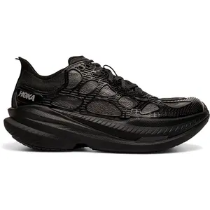 Hoka One One Mach X Caged Black Midnight Blue POS
