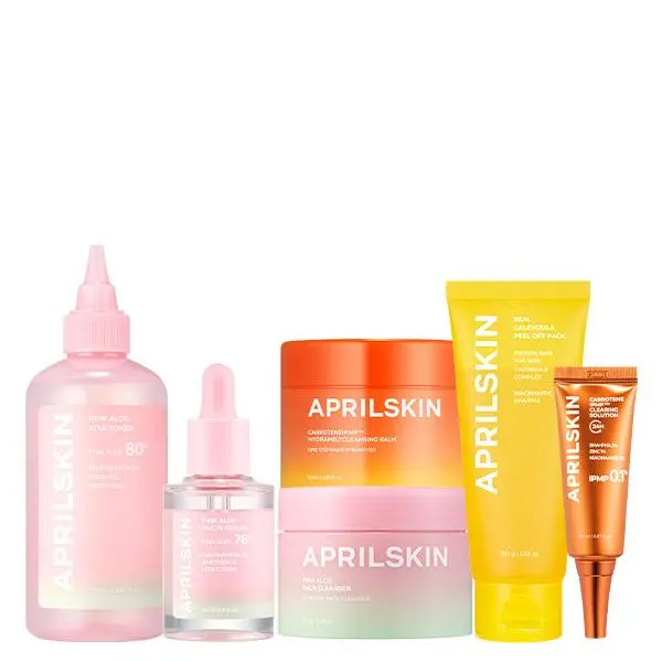 Ultimate Glass Skin (Calendula Peel Off Mask Set) 