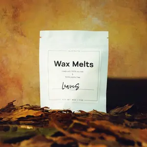 Leaves Wax Melts | Wet Leaves · Treemoss · Mushrooms | 100% Soy Wax | Pay What You Can