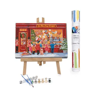 Wishful Window Shopping - DIY Paint By Numbers Kit