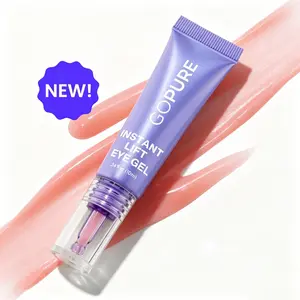 NEW! GOPURE Instant Lift Eye Gel - For the look of Puffiness & Bags, Wrinkles, Fine Lines and Dark Circles, Anti Aging Skin Care for Men & Women with Collagen Targeting Biotech Under Eye Brightener