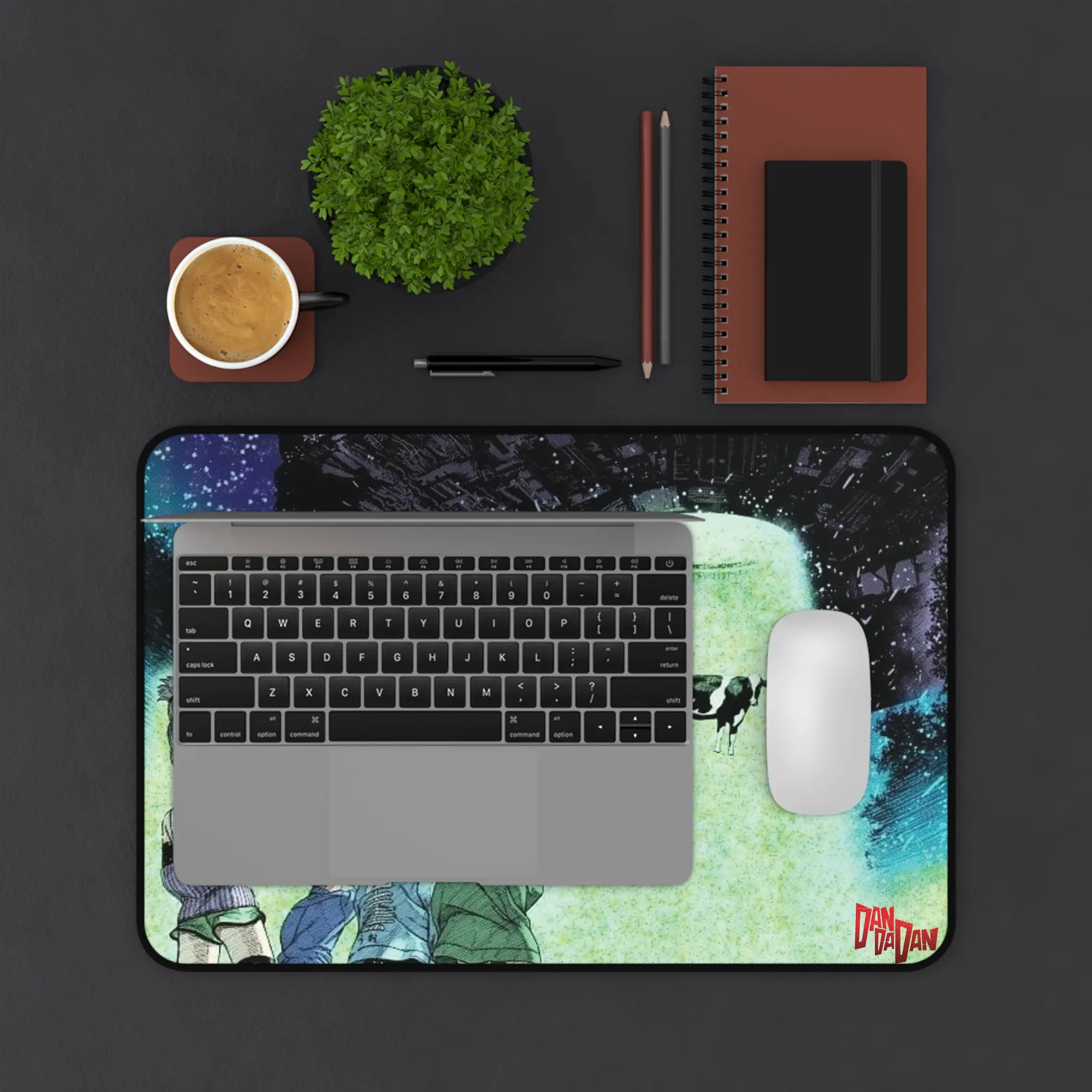 Premium Dandadan Mousepad |UFO| Ken Katakura DanDaDan Deskmat | Netflix Anime | Large Anime Desk Mat