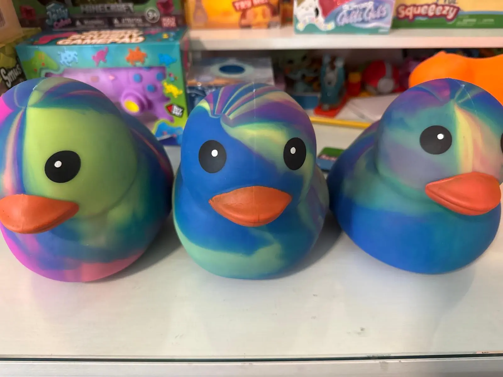jumbo squishy duck tye die - squishy - stress relief toys