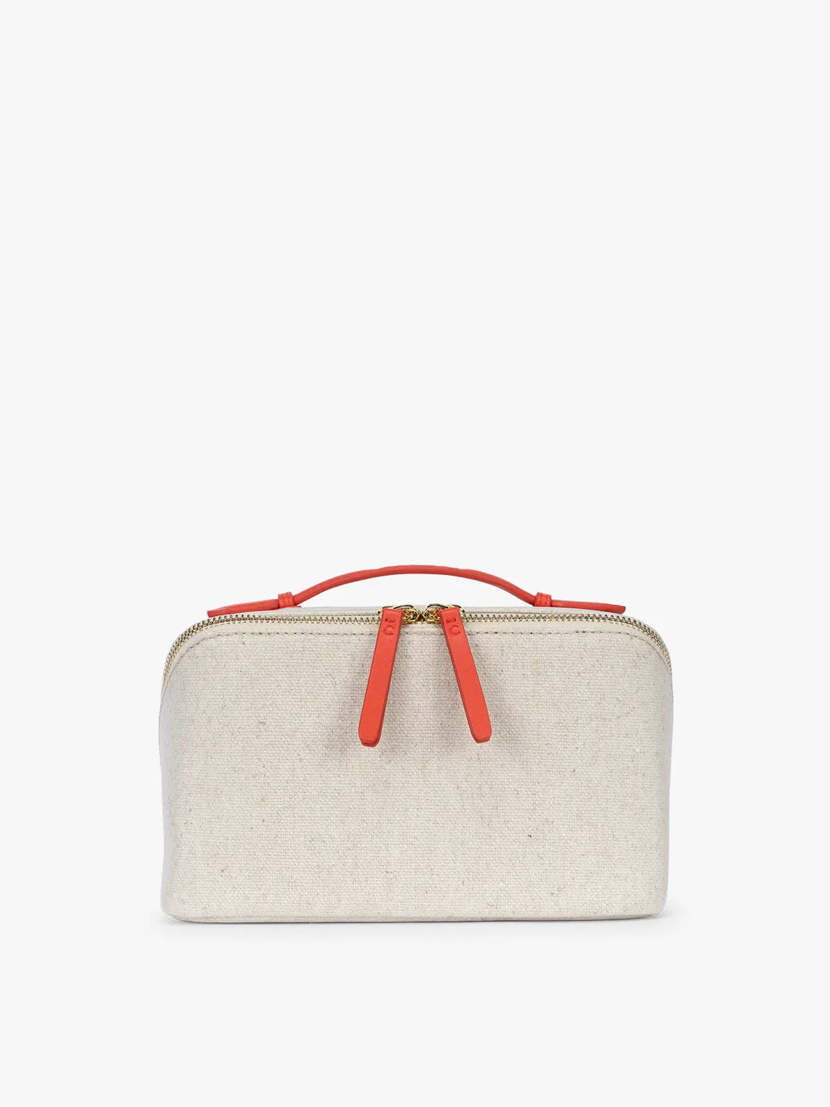 Colette Lay-Flat Canvas Toiletry Bag Colette Lay-Flat Canvas Toiletry Bag