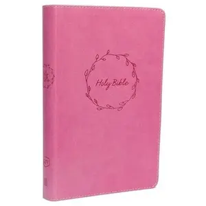 USED-KJV, Deluxe Gift Bible, Imitation Leather, Pink, Red Letter Edition by Thomas Nelson (Imitation Leather)