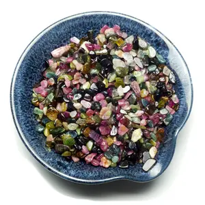 Cherry Tree Collection | Polished Gemstone Chips | 1/2 Pound (Multi-Tourmaline)