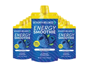 Energy Smoothies - Blue Raspberry 12 pack Energy Smoothies - Blue Raspberry 12 pack