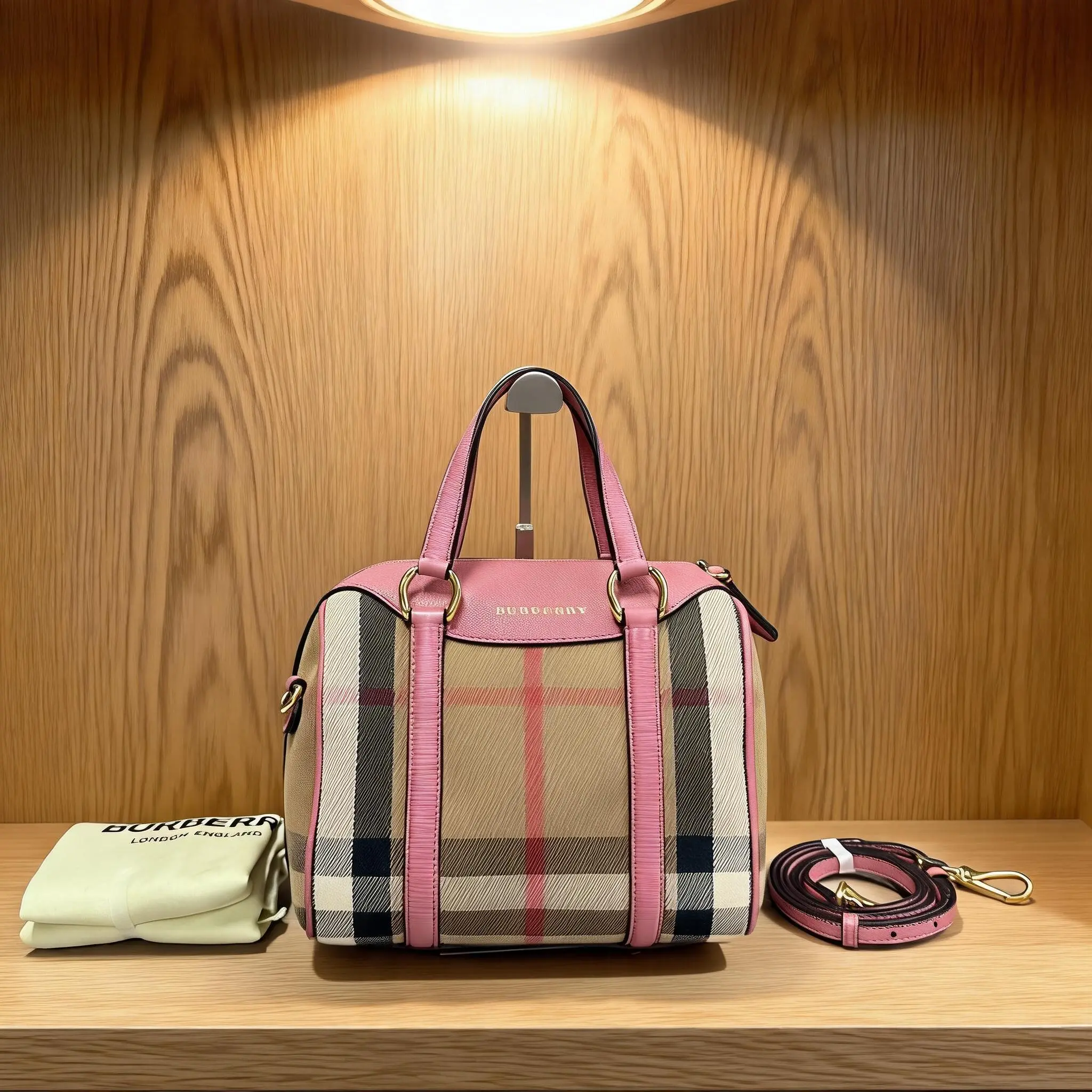 Pre-owned BURBERRY Canvas Shoulder Bag I0720794714