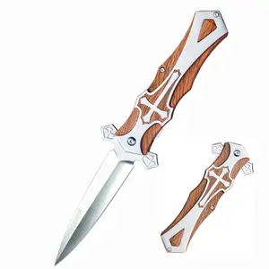 Pattern Folding Knife | Stainless Steel Every Knife | Lightweigh EDC Outdoor Knife | Home Hardware Accessory, Suitable for Home Use and Gift Giving