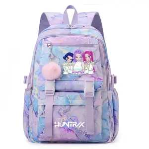 2026 New Witch Hunter Backpack Lunch Bag Pencil Box Set Anime School Bag