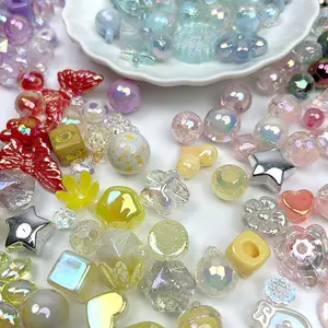 5oz Acrylic Mix Beads & Pendants for DIY Projects Variety of Beads and Pendants Ideal for Crafting Perfect for Creative Projects(Mixes do change, picture may not be accurate)