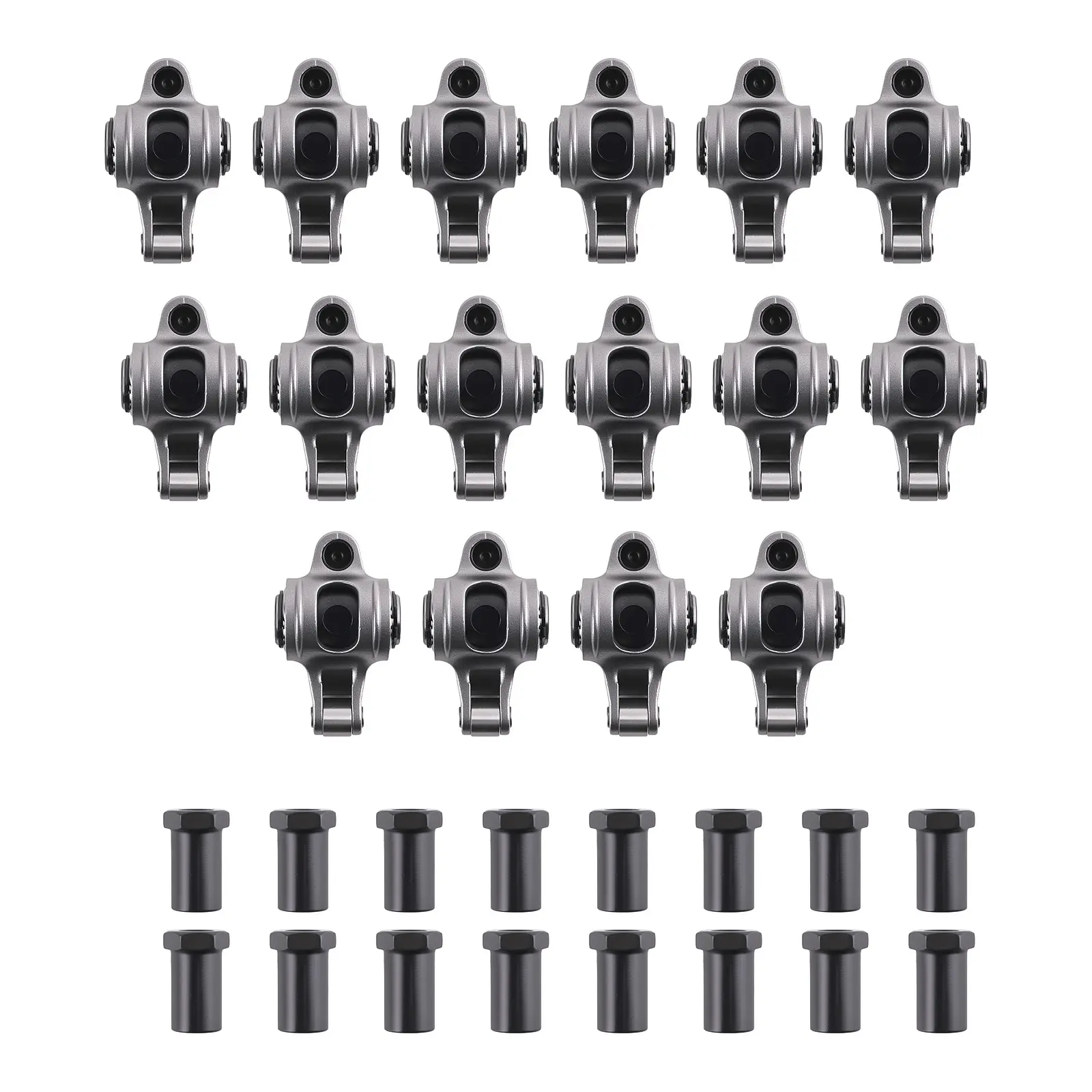 1.5 Ratio Rocker Arm Set compatible for Chevy 265-400 V8 1955-1986 SS3501538 3/8 Stud