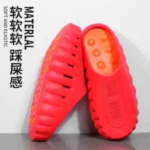 Mind 001 Couples Sports Massage Slippers — meridian pressure for foot relief, non-slip sports sole, breathable mesh upper, waterproof EVA — ideal for everyday walking, light exercise, fitness, and casual wear; comfortable post-workout slippers,