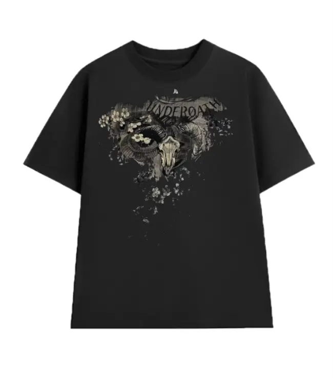 Underoath Rock Band Rare Ram Graphic T-Shirt Distressed Size Small See