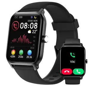 2026 Women Men Smart Watches , 1.8" Touch Screen Smartwatch for Android Iphone, Fitness Trackers with Bluetooth Call/text,100+ Sports Modes,IP68 Waterproof Heart Rate Sleep Monitor Sportwatch