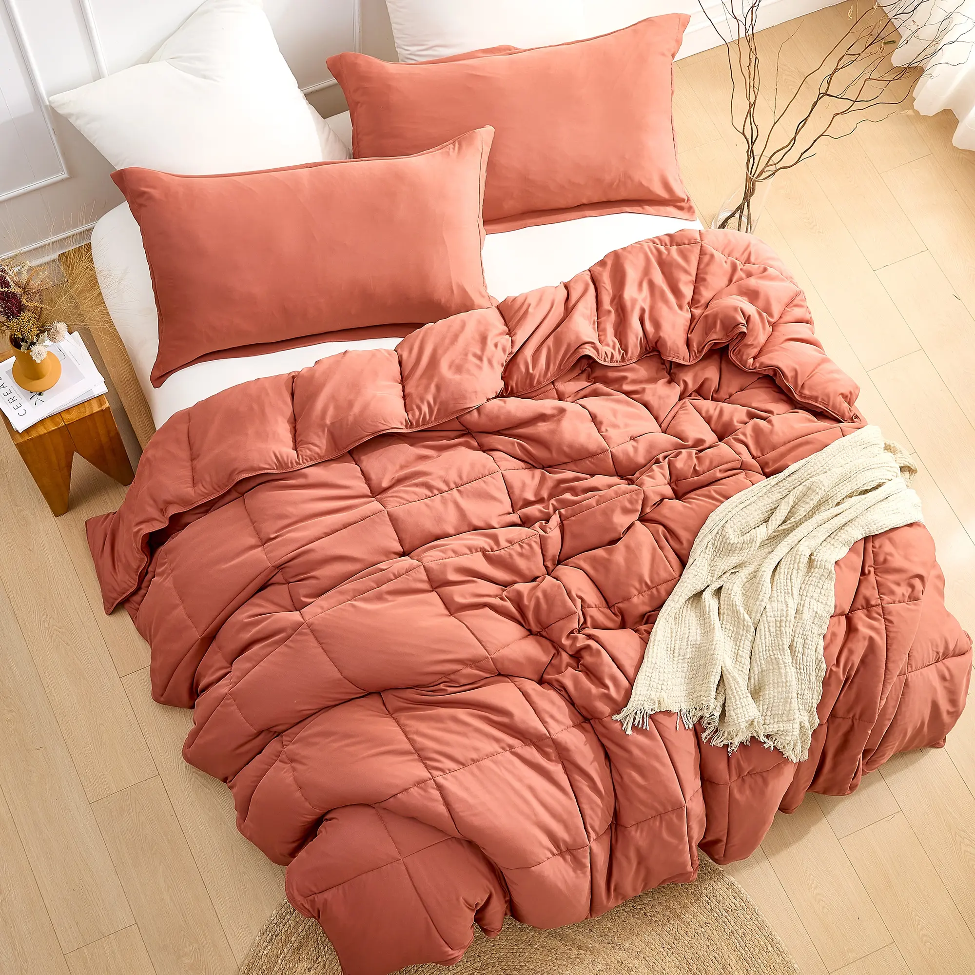 Hot Days Cool Nights - Coma Inducer Oversized Comforter Set - Autumn Glaze