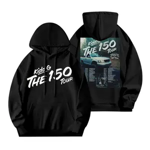 Kidd G The 150 Tour Hoodie Unisex Country Rap Graphic Sweatshirt for Music Festivals Fan Merchandise Vintage Band Apparel 2025 Trending Shirts