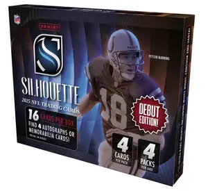 2025 Panini Silhouette Football Hobby Trading Cards