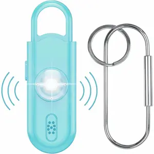 Personal Safety Alarm for Women Girls, 130dB Loud Siren with Key Chain, SOS Strobe Light, Flashlight Help Kids, Elders, Students Emergency Call, Back to School Gift Idea for Self Defense Devices