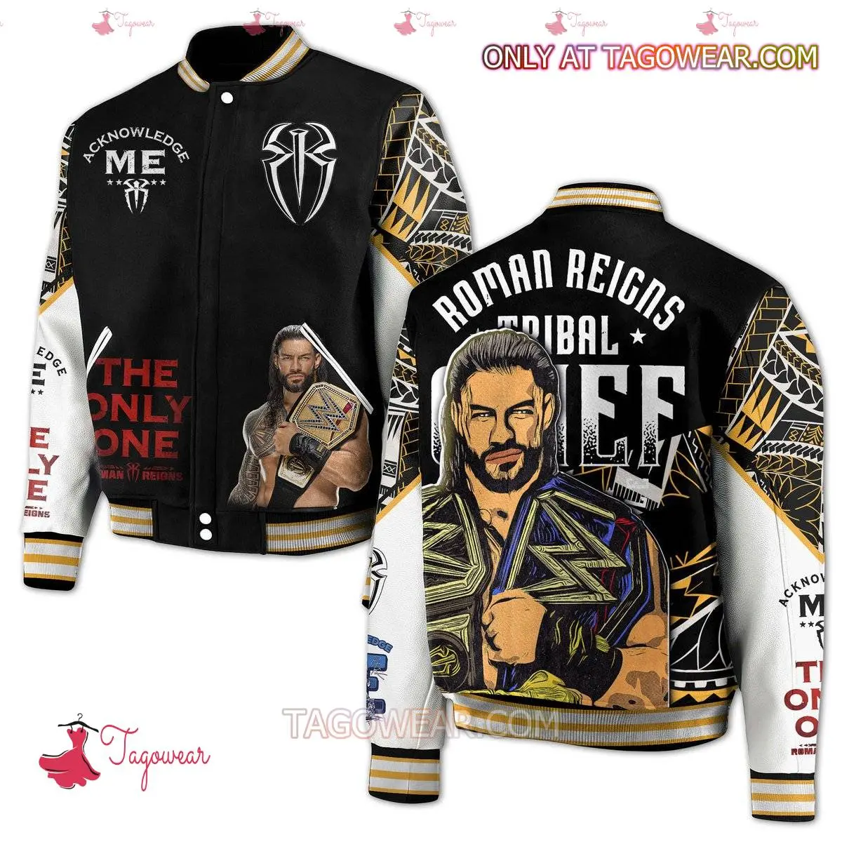WW Roman Reigns  Baseball Jacket