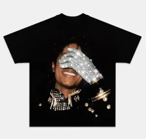 [FREESHIP] Hot Michael Jackson Glove Graphic T-Shirt Vintage 90s Tee All Color