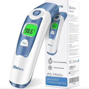 Metene Forehead and Ear Thermometer for Baby, Fast Reading with Fever Alarm & Memories Recall