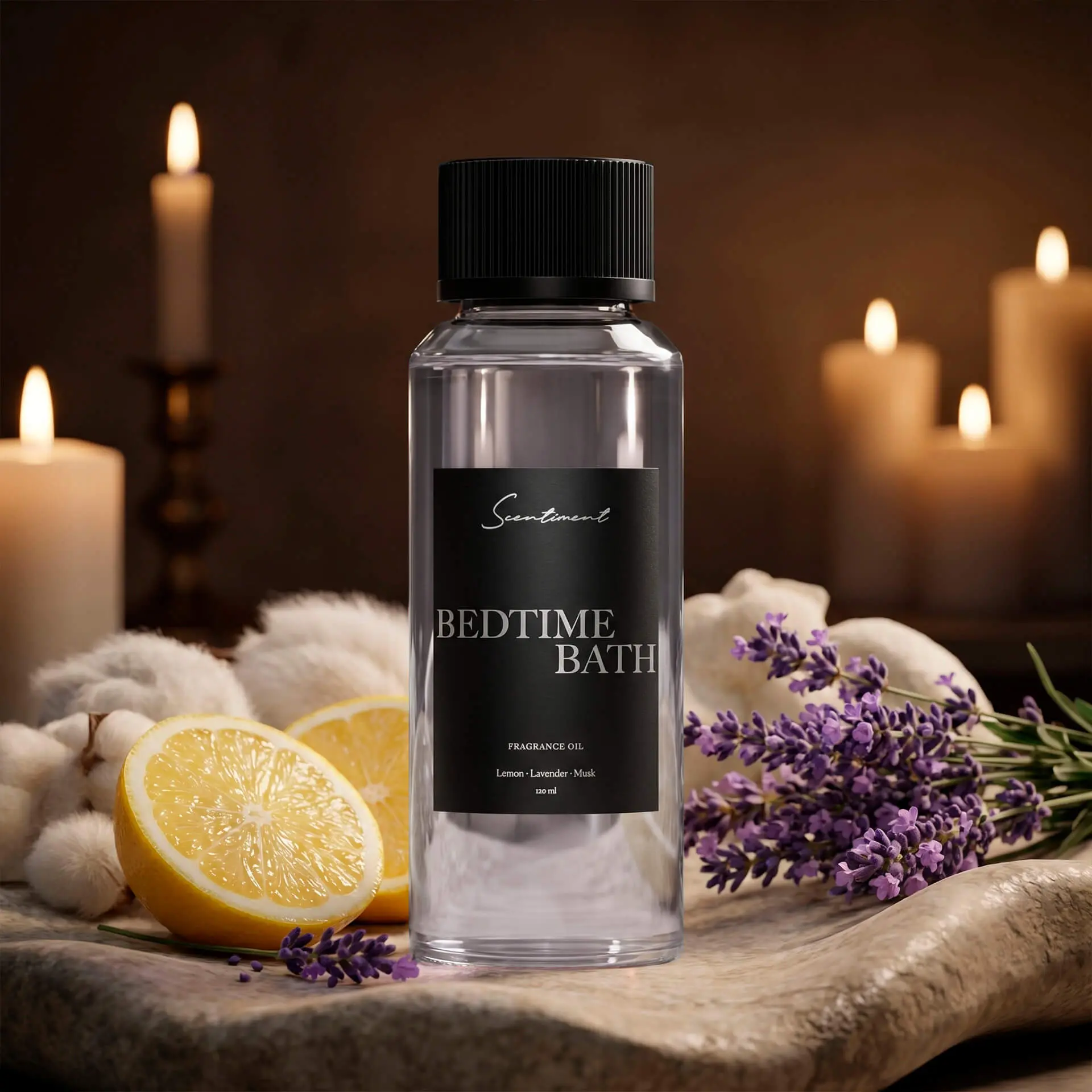 Bedtime Bath - Home Fragrance Oil Lemon Scent Perfume Scented