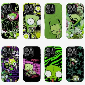 Y2K GIR Cartoon Style Phone Case for iPhone & Samsung | Shockproof Tough Cover | Gift for Him & Her
