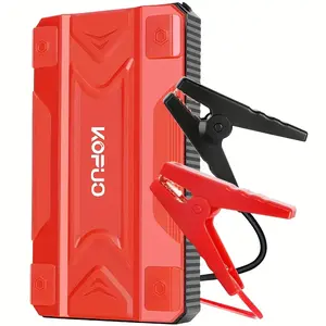 Kopuo 12V 3000A Portable Multifunctional Car Jump Starter R25 1Count Emergency Booster Mobile Power Battery Charger for Car Essentials